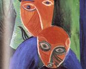 母亲和孩子 - 巴勃罗·毕加索